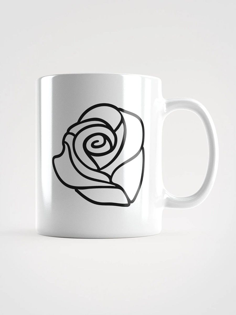 White Rose ceramic mug - B product image (1)