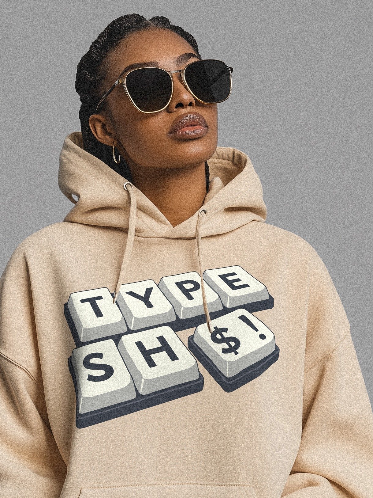 TYPE SH$! Keyboard Hoodie product image (1)