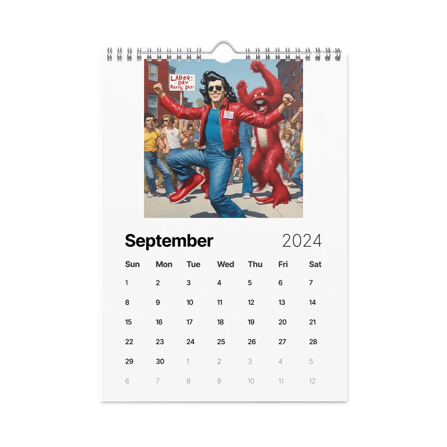 12 Great Holidays of America Calendar product image (18)