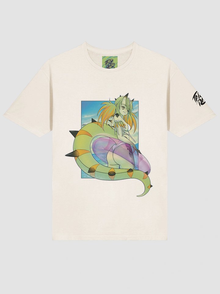 Hot Dino Girl Summer Soft Tee product image (1)