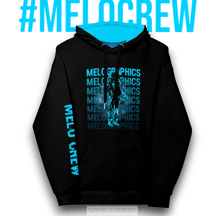 MELO CREW x Carball MELOGRAPHICS - Ultimate Hoodie | #MadeByMELO product image (1)
