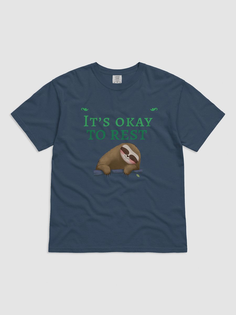 Restful Sloth Comfort T-Shirt product image (5)