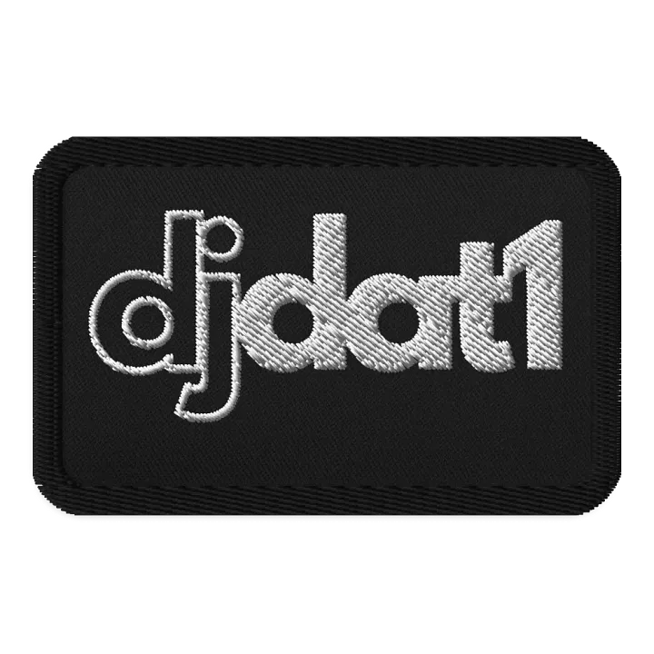 [DJDAT1] Signature Logo Embroidered Patch product image (1)
