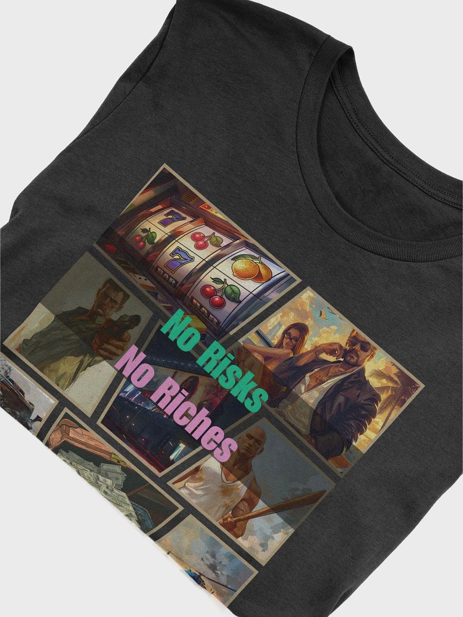 No Risks No Riches Graphic T-Shirt product image (4)