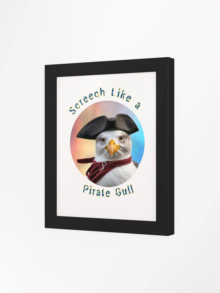 Screech Like a Pirate Gull Framed Print product image (30)