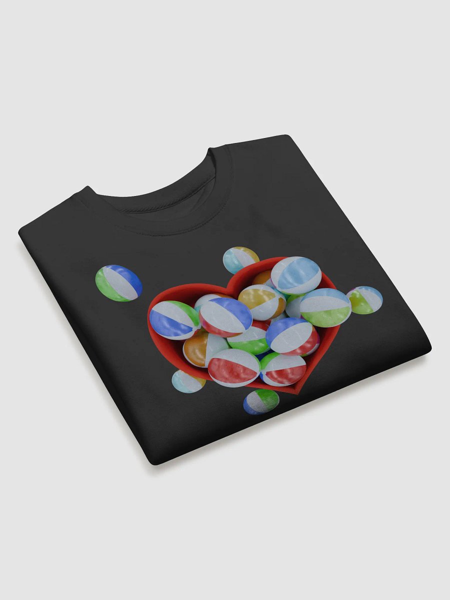 i Love Beach Ball Sweatshirt product image (3)
