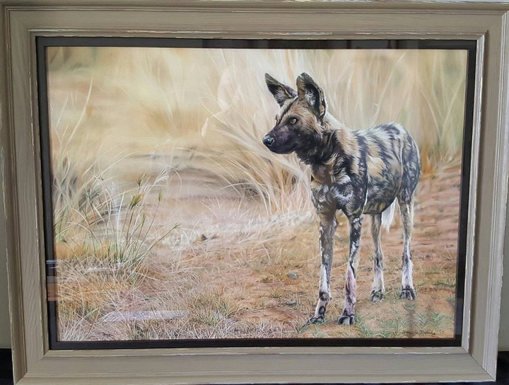 Blood Ties ~ Original Framed Pastel product image (2)