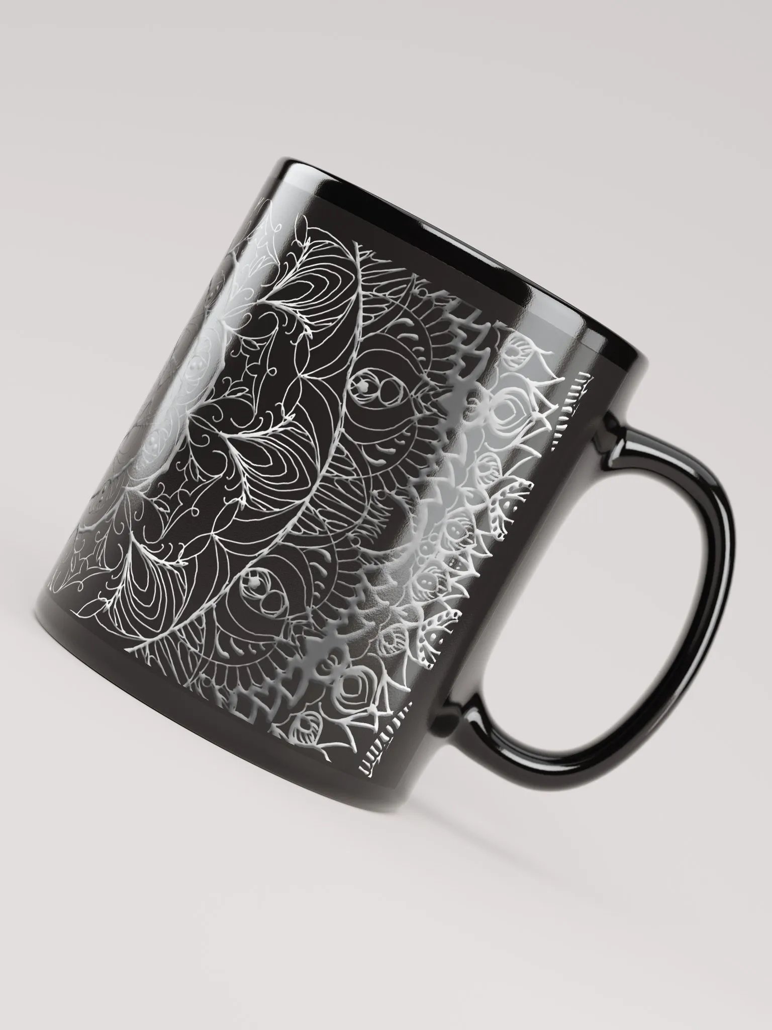 Mystical Symmetry Black Mug product image (8)