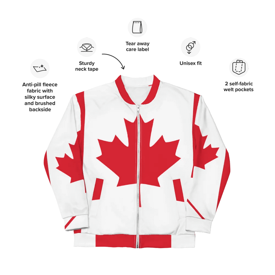 All-Over Print Bomber Jacket - Canada product image (8)