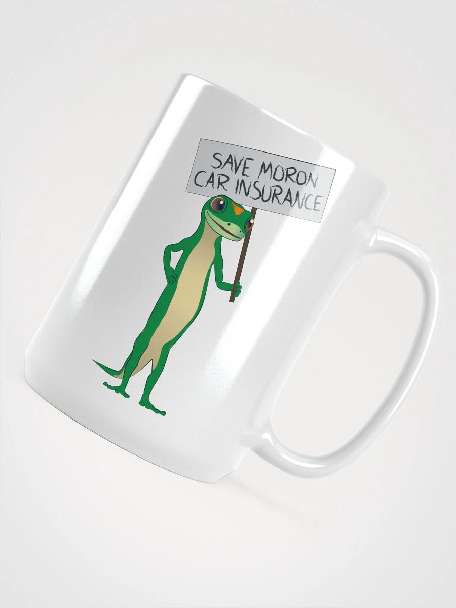 Quirky Gecko Moron Insurance Mug product image (4)