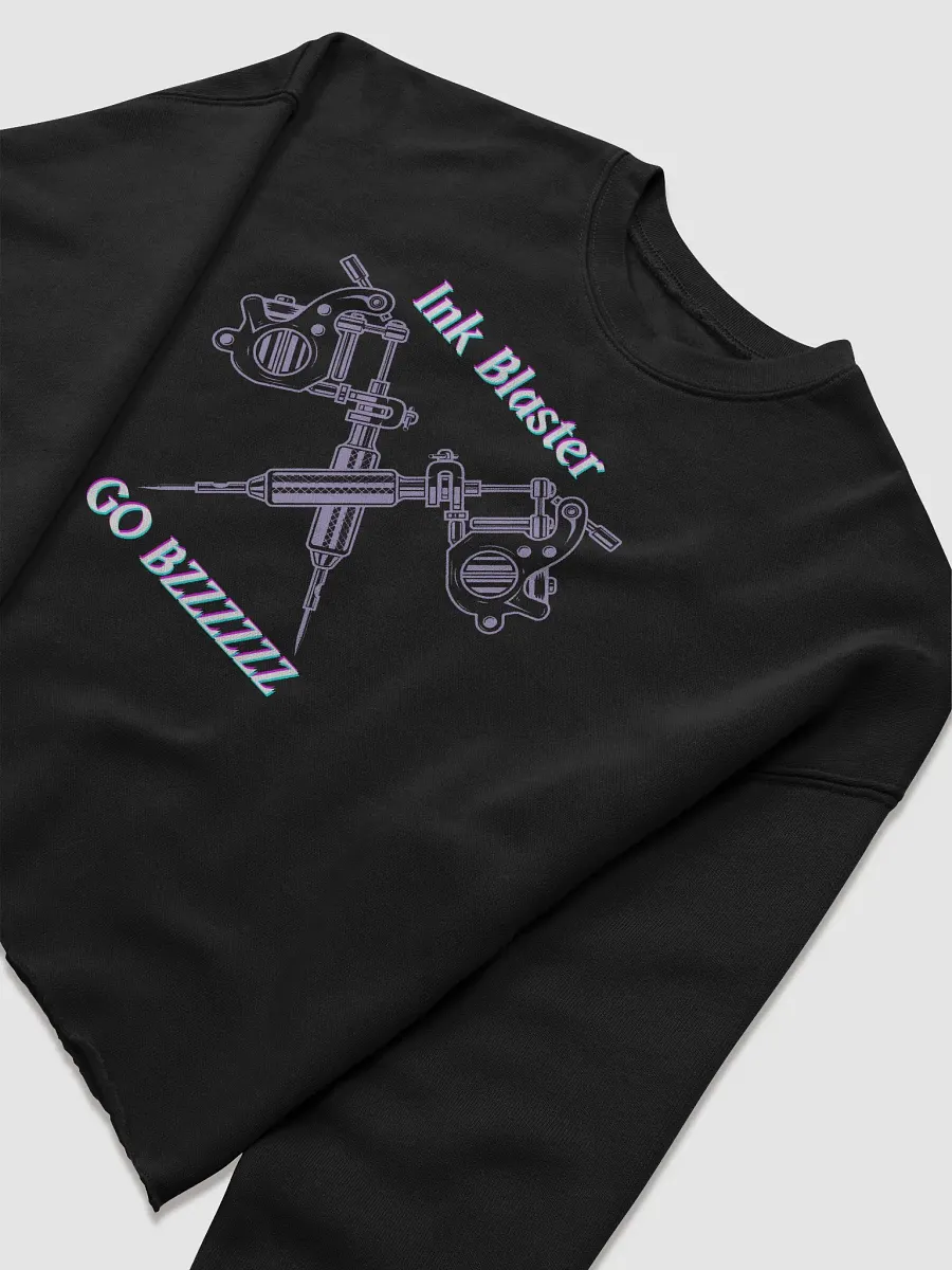 "Ink Blaster Go Bzzzz" Cropped Sweater product image (5)