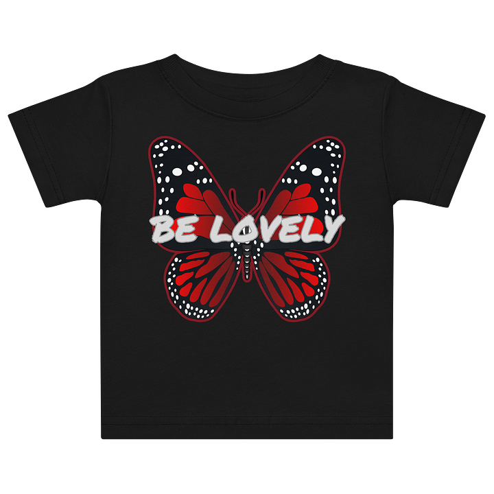 Be Lovely Butterfly Baby Jersey T-Shirt Girl and Boy product image (1)