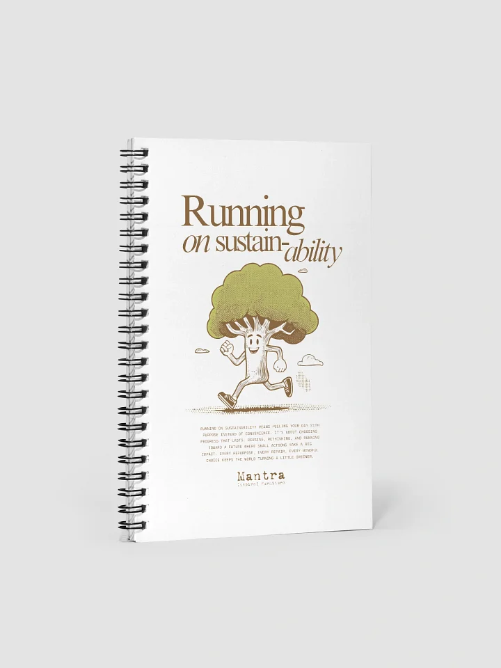 Running on Sustainability Notebook product image (1)