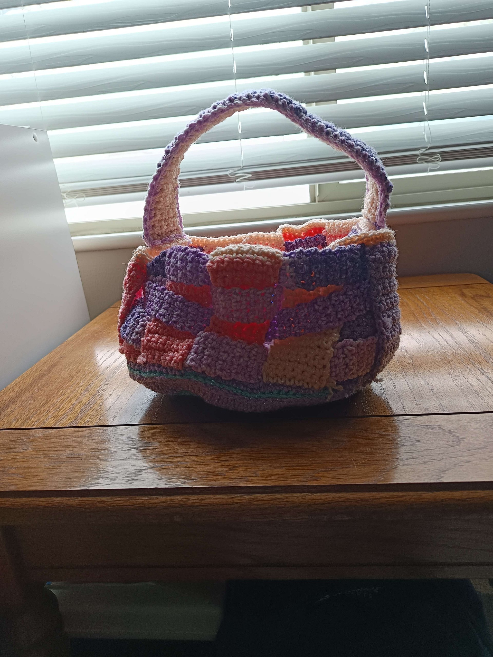 Woven Crocheted Easter Basket product image (1)