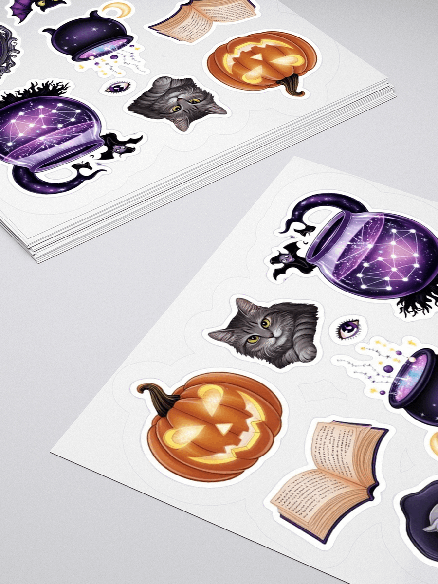 Halloween Kiss Cut Stickers Set product image (11)