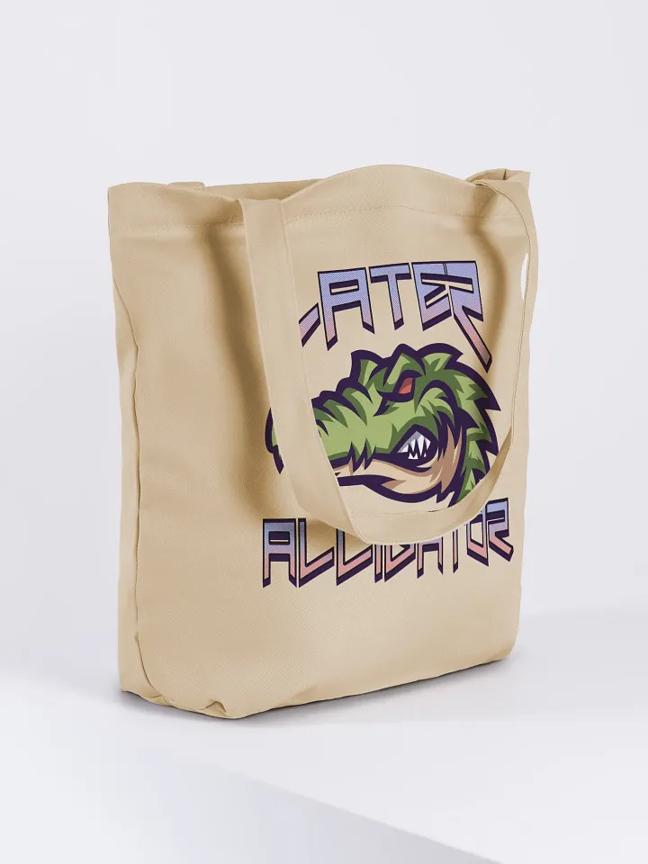 Later Alligator Eco-Friendly Tote Bag product image (4)