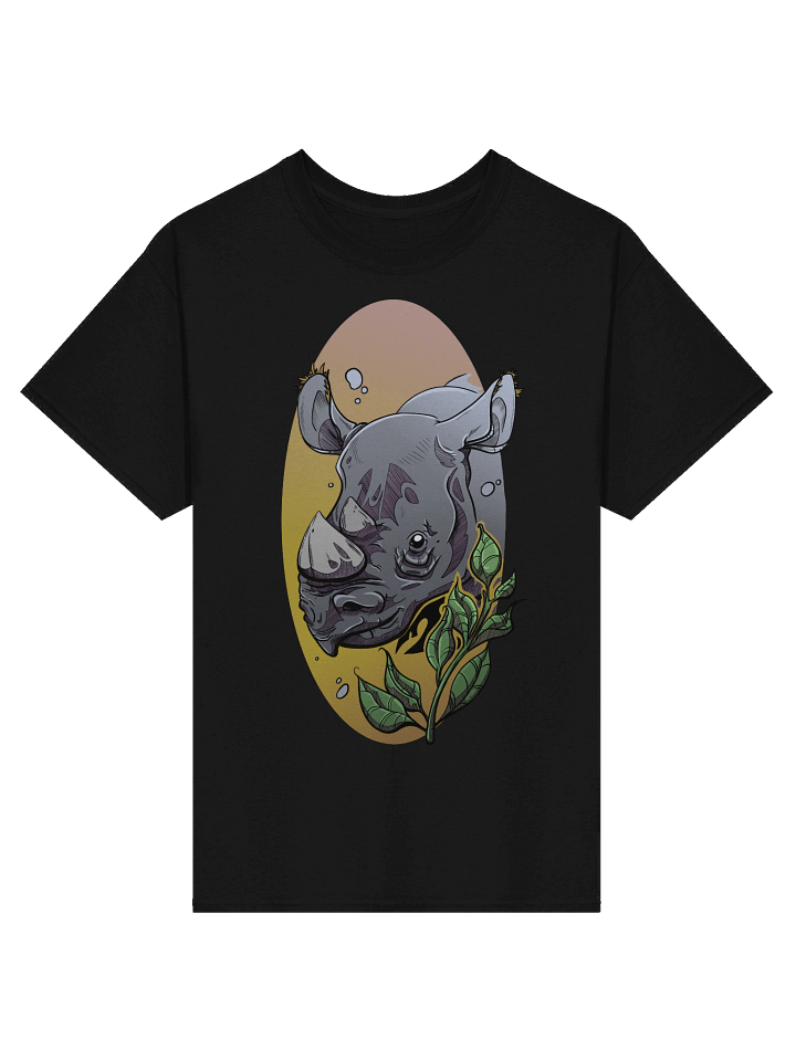 Rhino Illustration T-Shirt product image (6)