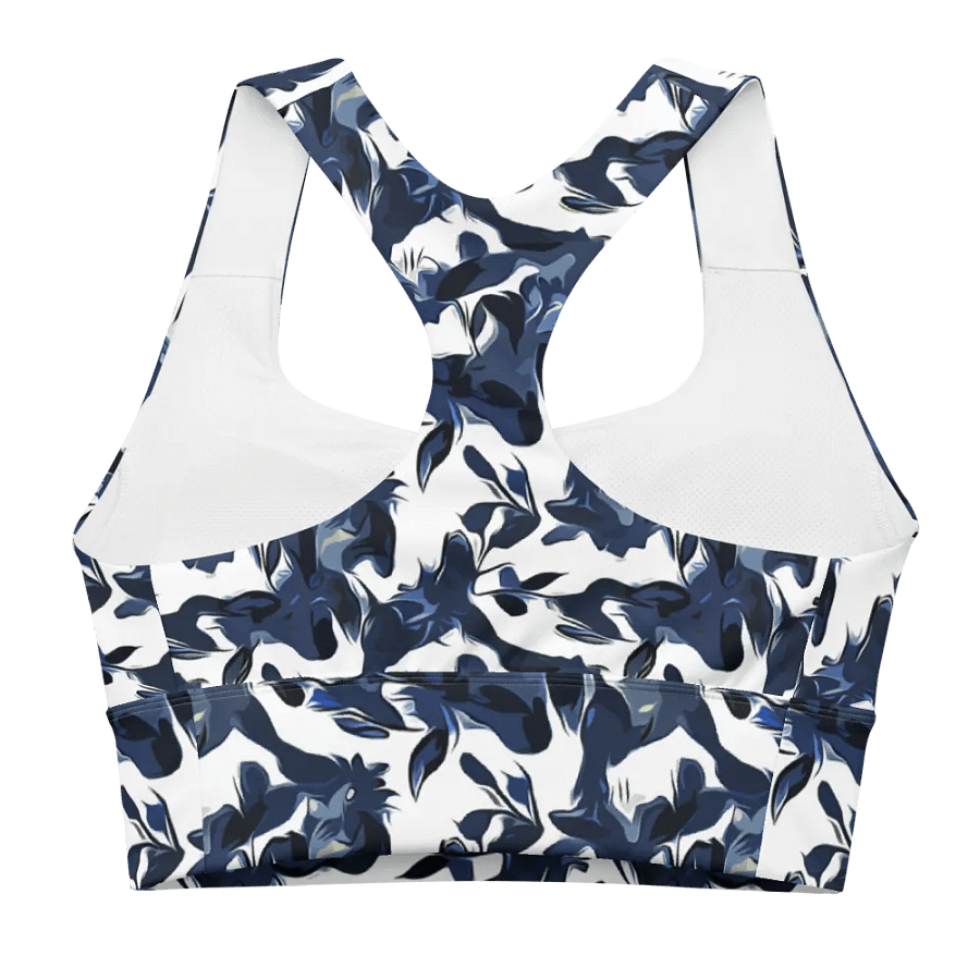 Wild Waves | Recycled Longline Sports Bra product image (7)