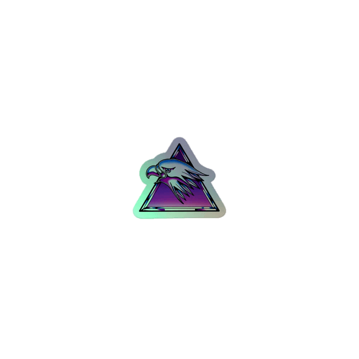 SilverHawks Hawk Emblem Holofoil Sticker product image (1)