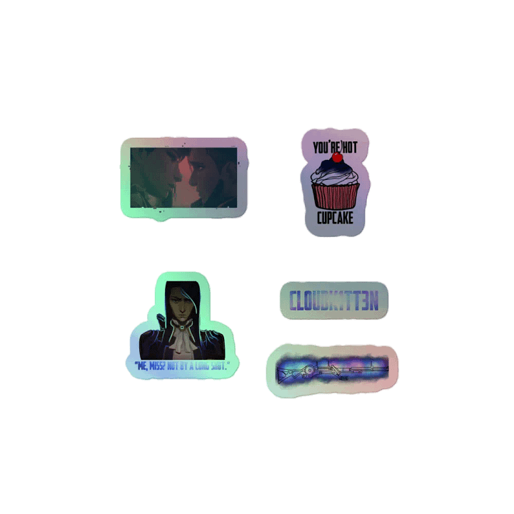 CaitVi Holo Sticker Sheet product image (2)