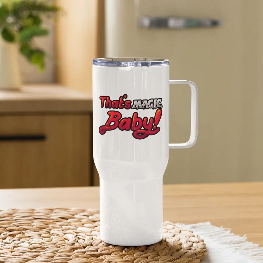 That's Magic, Baby! Travel Mug with a Handle product image (7)