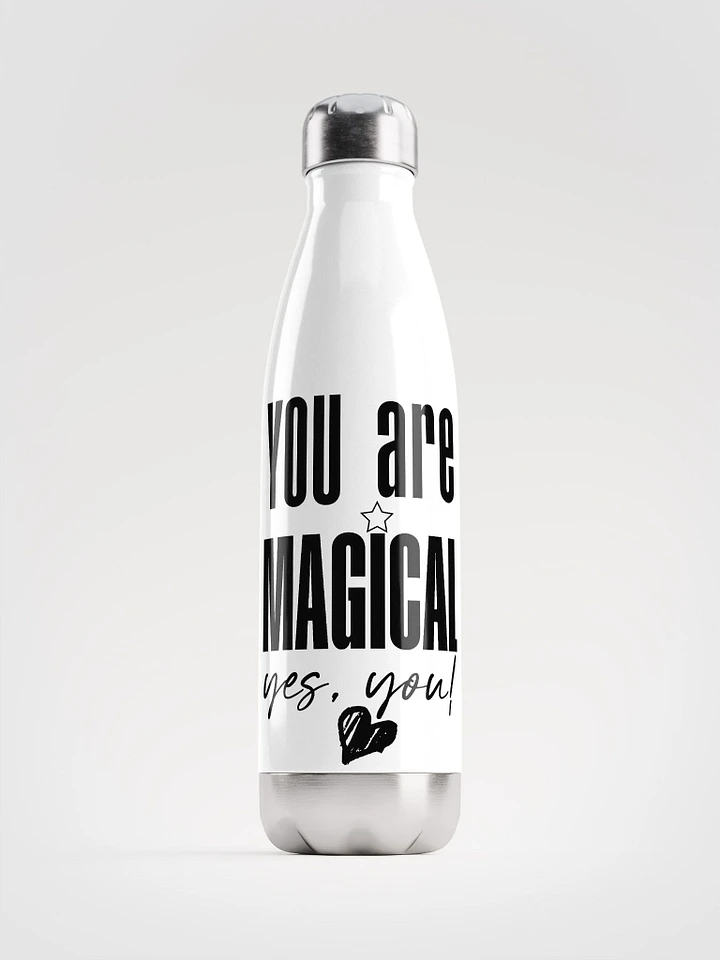 You are Magical Stainless Steel Bottle - white product image (1)
