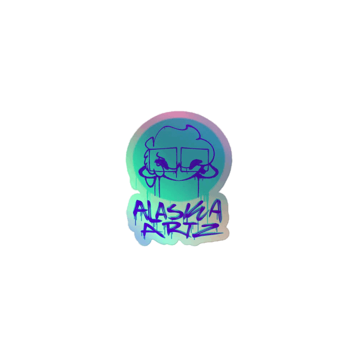 Alaskaartz Graffiti Holographic Sticker product image (1)