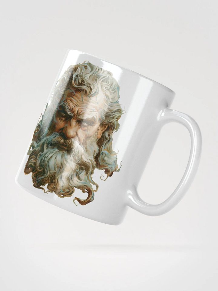 Zeus - The God of Thunder White Glossy Mug product image (2)