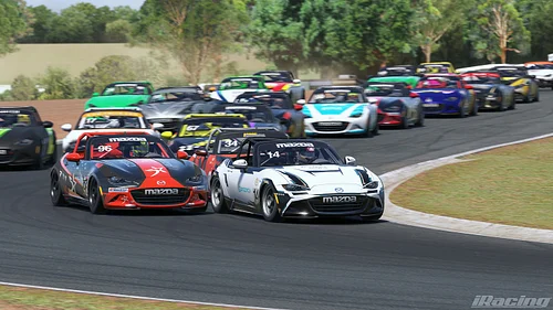 This was one of the most competitive races I‘ve had on @iracingofficial so far. MX5 United Round 1 at Oran Park set the tone ...