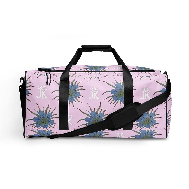 Floral Fiend Pink Duffel Bag product image (1)