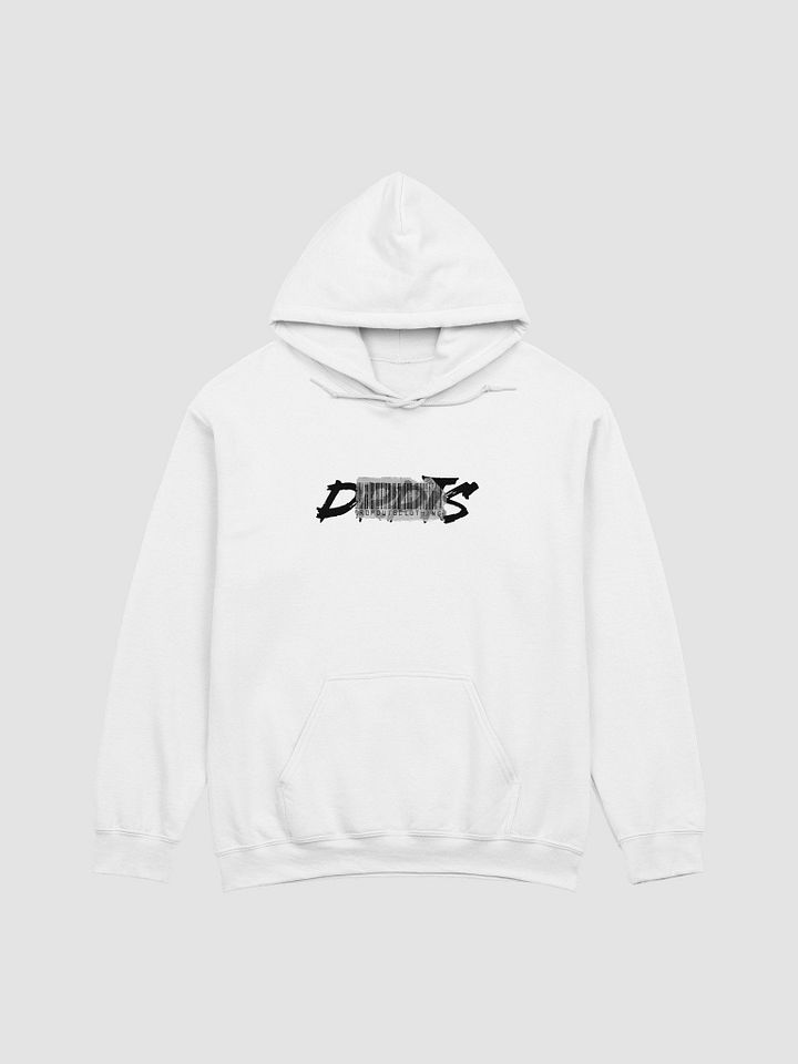 DRPTS BARCODE HOODIE: White product image (1)