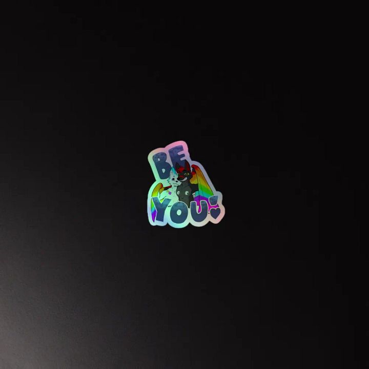 Be You! Pride Holographic Sticker product image (4)
