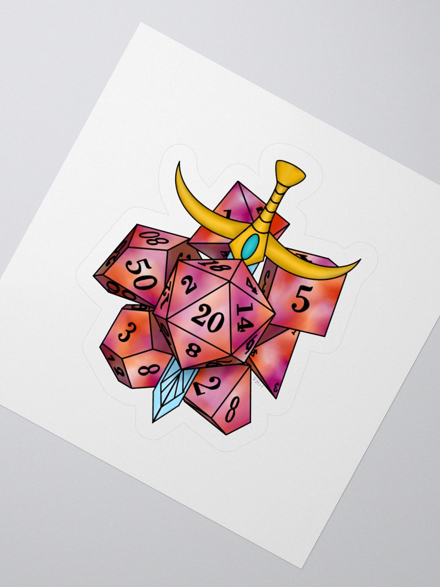 Lesbian Pride Dice Design product image (5)