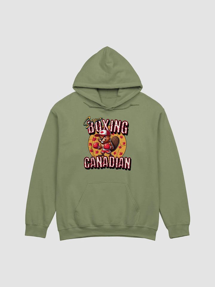 Super Boxing Canadian Beaver Gildan Hoodie product image (7)