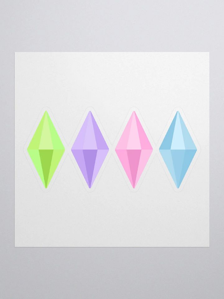 Pastel Plumbob Sticker product image (2)
