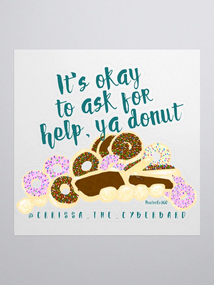 Crrissa - Donut - Sticker product image (1)