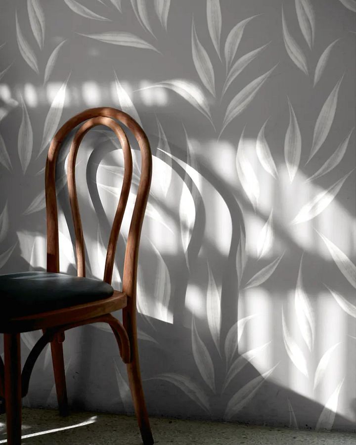 Wallpaper Mockup with Wooden Chair product image (1)