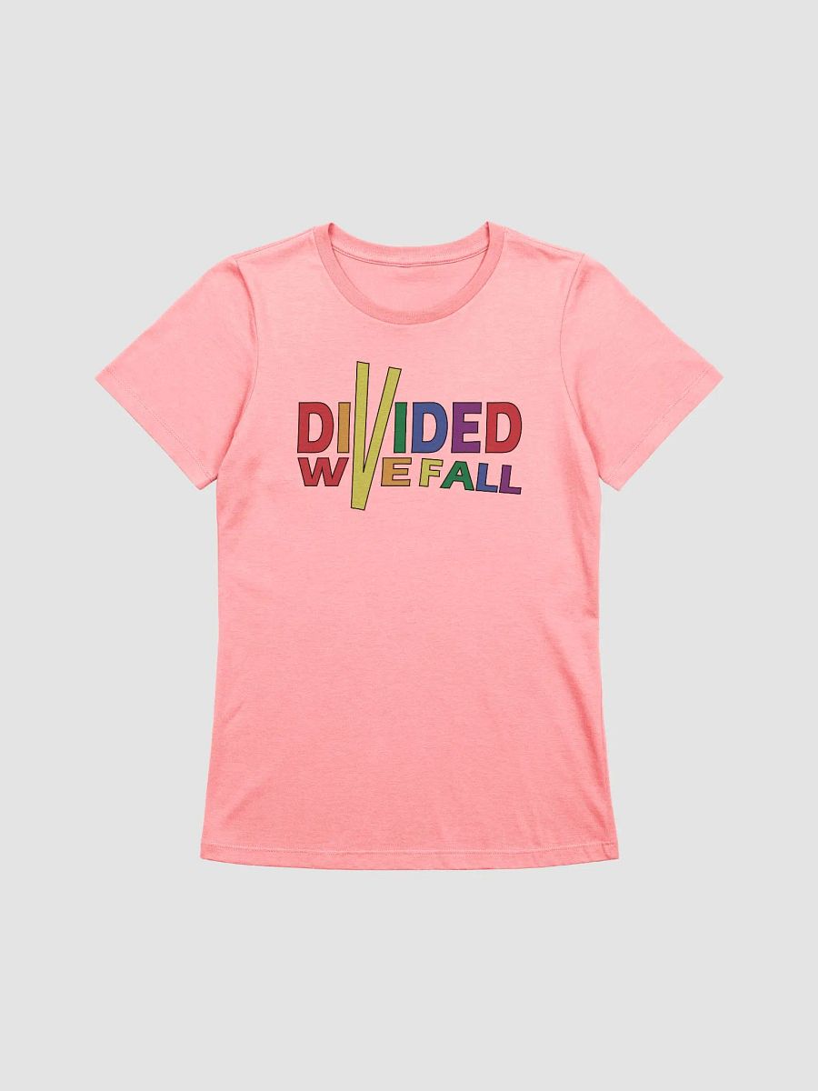 Divided We Fall - Colour - Bella+Canvas Women's Supersoft Relaxed-fit T-Shirt product image (1)