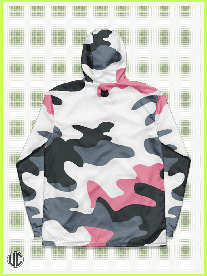 Bubblegum Pink Camo Windbreaker product image (2)