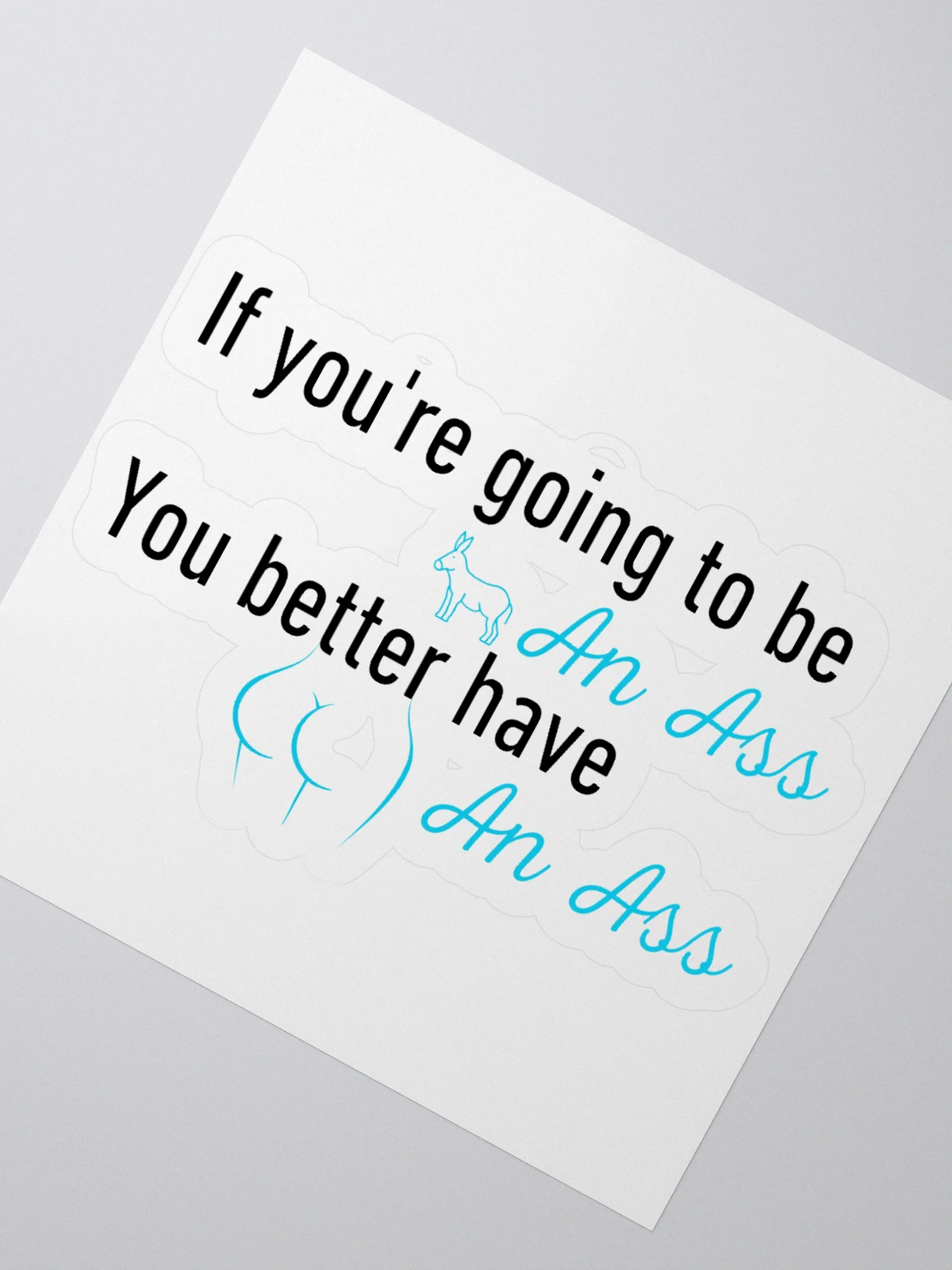 Don't be a Bum Sticker product image (6)