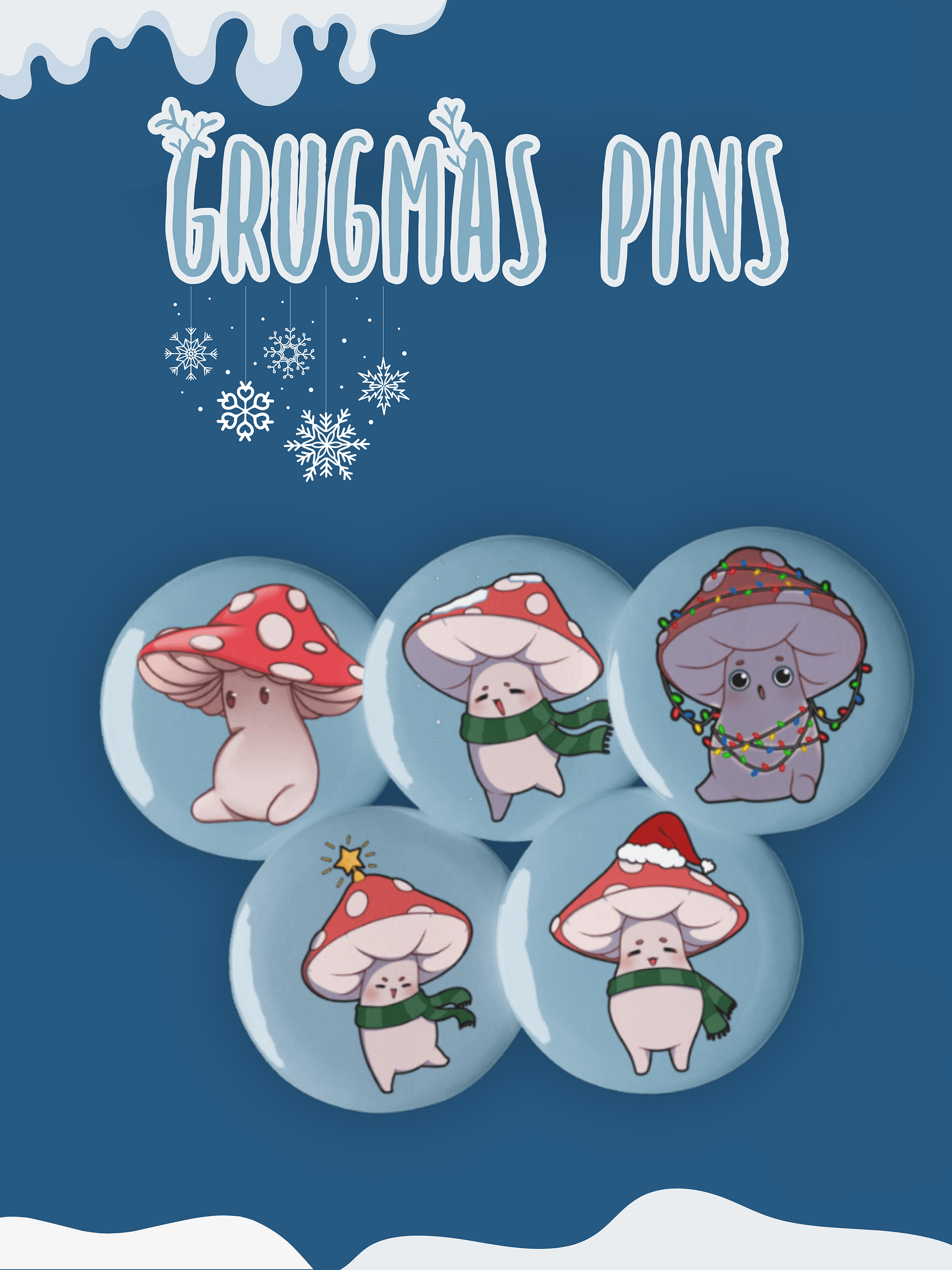Grugmas Pins ❄️ product image (1)