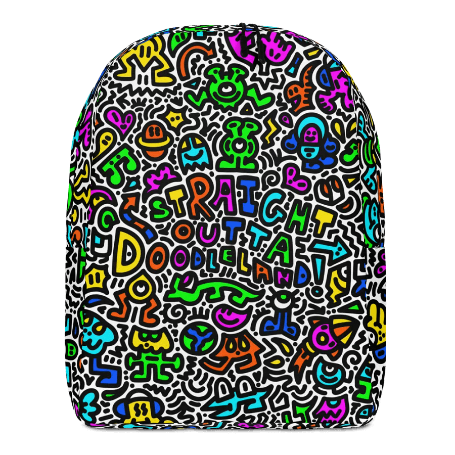 'Straight Outta DoodleLand' Backpack product image (1)