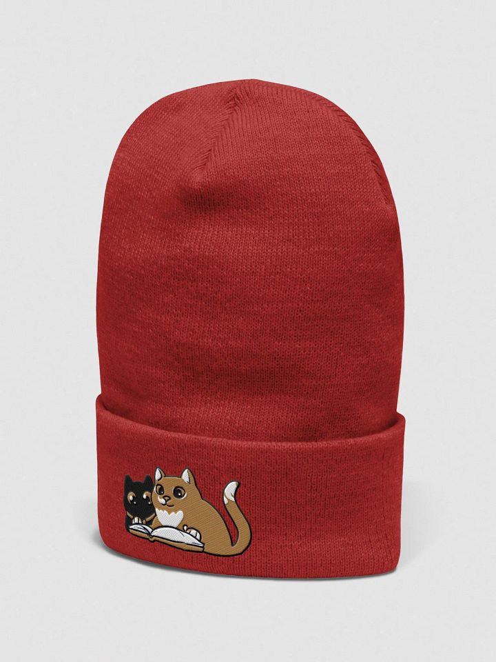 Cozy Tales Beanie – The Tales of Straw Cat & Tao product image (2)