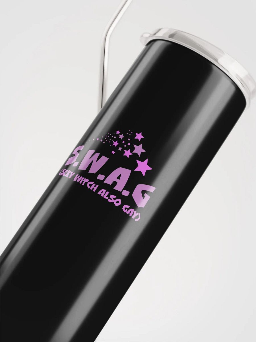 S.W.A.G. (Sexy Witch Also Gay) Metal Eco Tumbler (with eco straw) product image (5)