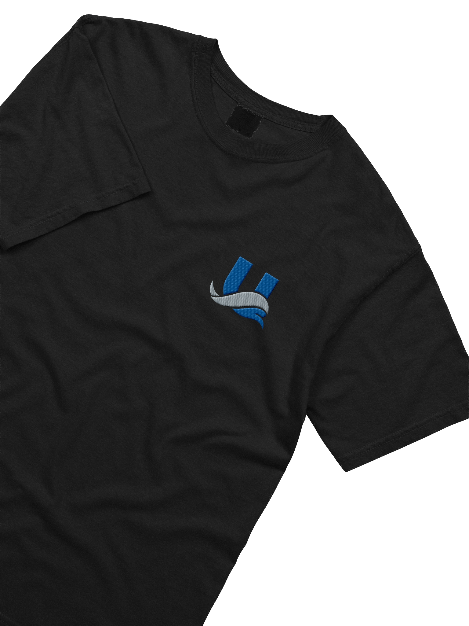 T-shirt con logo ricamato di Unicod10 - Minimal product image (5)