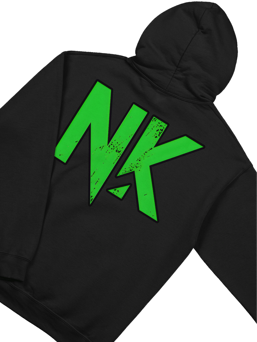Distressed NK Green Design Hoodie product image (4)