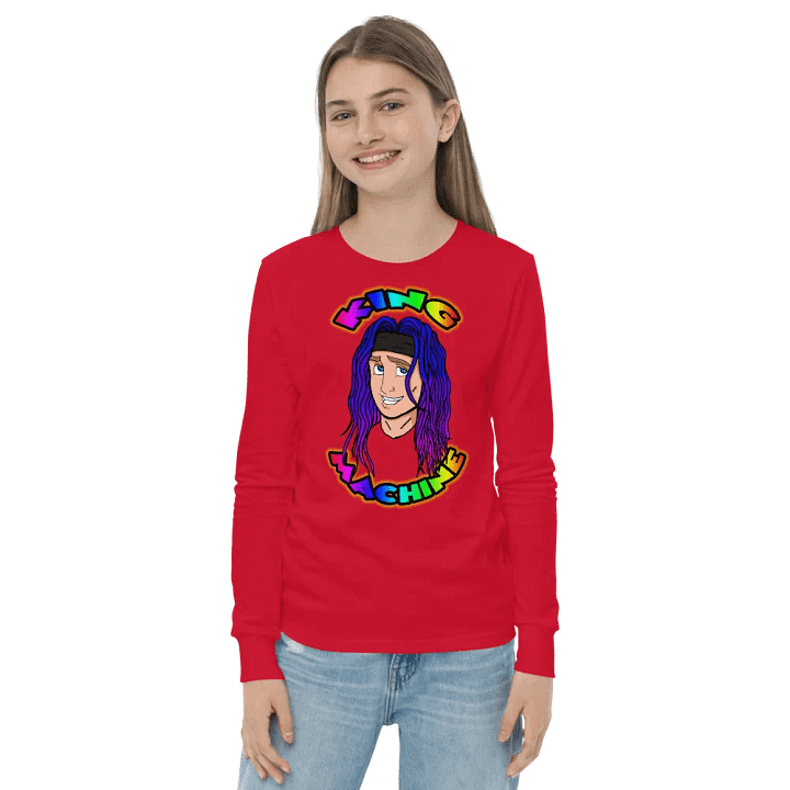 Rainbow King Youth Long sleeve product image (2)