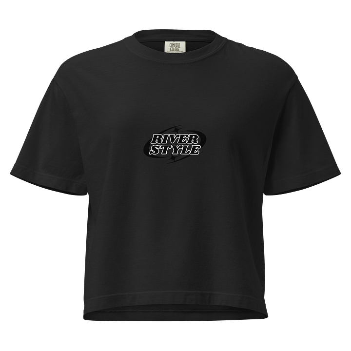 Starry Black River Style Women's Box Tee product image (5)