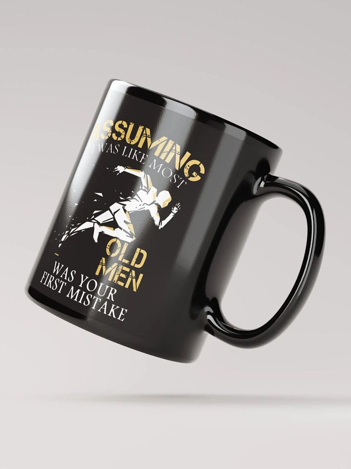 Running runner old man - Glossy Mug product image (2)