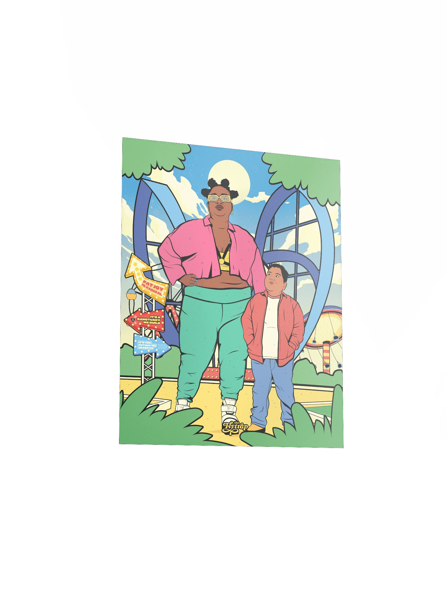 Fat Joy 8x10 poster product image (3)